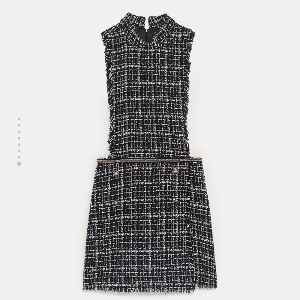 💗💗💗BRAND NEW zara tweed overall NEVER WORN